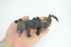 Alligator, American, Hand Painted, Museum Quality, Solid Rubber Crocodile, Reptile, Educational, Realistic, Figure, Toy, Kids, Replica, Gift, 8 Inches. CH965 BB210