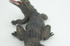 Alligator, American, Hand Painted, Museum Quality, Solid Rubber Crocodile, Reptile, Educational, Realistic, Figure, Toy, Kids, Replica, Gift,   8 Inches.  CH965 BB210