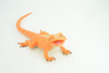 Rock Agama Lizard, (Agama lionotus) Hand Painted, Museum Quality, Solid Rubber Reptile, Educational, Realistic, Figure, Toy, Kids, Gift,  9 Inches.  CH966 BB210