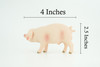 Pig, Male, Hog, Domesticated, Hand Painted, Educational, Museum Quality, Rubber Animal, Realistic, Diorama, Figure, Toys, Kids, Gift, 4 Inches. CH975 BB213