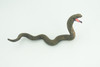 Cobra Snake Life Cycle, 4 Piece Set, Hand Painted, Educational, High Quality Rubber Reptile, Realistic, Diorama, Figure, Toys, Kids, Gift,  6  Inches.   CH986 BB214