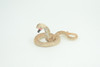 Cobra Snake Life Cycle, 4 Piece Set, Hand Painted, Educational, High Quality Rubber Reptile, Realistic, Diorama, Figure, Toys, Kids, Gift,  3 1/2  Inches.   CH987 BB214