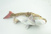 Smallmouth Bass, Realistic Stuffed Plush Fish, Bronzeback, Brown bass, Smallie, Bronze Bass, Small Mouth, Educational, Toy, Kids, Gift,   17 Inches.  CC200 BB55 