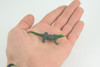 North American green anole Lizard, Rubber Reptile, Hand Painted, Educational, Realistic, Model, Replica, Toys, Kids, Gift, 2 1/2 Inches. WR37 B197