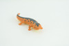 Eastern Orange Newt, Lizard, Rubber Reptile, Hand Painted, Educational, Realistic, Model, Replica, Toys, Kids, Gift,   2 1/2 Inches.    WR38 B197