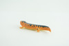 Eastern Orange Newt, Lizard, Rubber Reptile, Hand Painted, Educational, Realistic, Model, Replica, Toys, Kids, Gift,   2 1/2 Inches.    WR38 B197