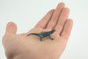 Gray's Monitor Lizard, Rubber Reptile, Hand Painted, Educational, Realistic, Model, Replica, Toys, Kids, Gift, 2 Inches. WR43 B197