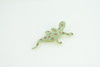 Spotted Gecko, Lizard, Rubber Reptile, Hand Painted, Educational, Realistic, Model, Toys, Kids, Gift,     2 1/2 Inches.    WR46 B197
