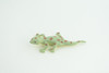 Spotted Gecko, Lizard, Rubber Reptile, Hand Painted, Educational, Realistic, Model, Toys, Kids, Gift,     2 1/2 Inches.    WR46 B197