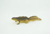 Water Dragon, Sailfin Lizard, Rubber Reptile, Hand Painted, Educational, Realistic, Model, Toys, Kids, Gift,   2 Inches.    WR48 B197