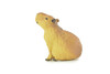 Capybara, Sitting, Giant Cavy Rodent, Nutria, Baby, High Quality, Hand Painted, Rubber Animal, Realistic, Diorama Model, Toy, Kids, Educational, Gift, 2 Inches. CH1031 BB218