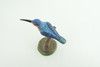 Kingfisher, Common King Fisher, Museum Quality, Educational, Hand Painted, Rubber Bird, Diorama Model, Realistic, Toys, Kids, Gift,  4 Inches.  CH1039 BB217