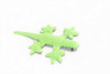 Gecko, Lizard, Reptiles, Green, Hand Made In Thailand, Sand Creatures, Paper Weight, Bean Bag, Cornhole, Game, Toy, Kids, Educational, Gift,  5  Inches. TH71 BB301    Colors May Vary 
