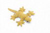 Gecko, Lizard, Reptiles, Yellow and Purple, Hand Made In Thailand, Sand Creatures, Paper Weight, Bean Bag, Cornhole, Game, Toy, Kids, Educational, Gift,  5  Inches. TH73 BB301    Colors May Vary 