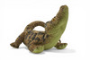 Alligator, Crocodile, Brown, Very High Quality, Stuffed Reptile, Educational, Plush Realistic Figure, Lifelike Model, Replica, Toys, Kids, Gift, 27 Inches. RI01 BB327