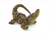 Alligator, Crocodile, Brown, Very High Quality, Stuffed Reptile, Educational, Plush Realistic Figure, Lifelike Model, Replica, Toys, Kids, Gift, 27 Inches. RI01 BB327
