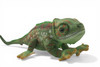 Chameleon, Green, tree-dwelling lizard, Museum Quality, Stuffed Reptile, Educational, Plush Realistic Figure, Lifelike Model, Toys, Kids, Gift, 19 Inches. RI05 BB329