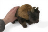 Buffalo, Bison, American buffalo, Very High Quality, Stuffed, Educational, Plush Realistic Figure, Lifelike Model, Replica, Toys, Kids, Gift, 12 Inches. RI07 BB327 (RI07BB327