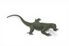 Komodo Dragon, Hand Painted, Educational, Museum Quality, Realistic Lizard, Rubber, Reptile, Lizard, Diorama Model, Figure, Toys, Kids, Gift, 13 Inches. IM30 B658