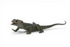 Spiny Lizard, Grey, Hand Painted, Educational, Museum Quality, Realistic, Rubber, Reptile, Lizard, Diorama Model, Figure, Toys, Kids, Gift, 12 Inches. IM31 B659