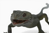Spiny Lizard, Grey, Hand Painted, Educational, Museum Quality, Realistic, Rubber, Reptile, Lizard, Diorama Model, Figure, Toys, Kids, Gift, 12 Inches. IM31 B659