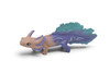  Axolotl Salamander, Ambystoma mexicanum, Museum Quality, Hand Painted, Rubber Amphibians, Educational, Toy Figure, Diorama Model, Replica, Gift, 4 Inches. CH1060 BB221