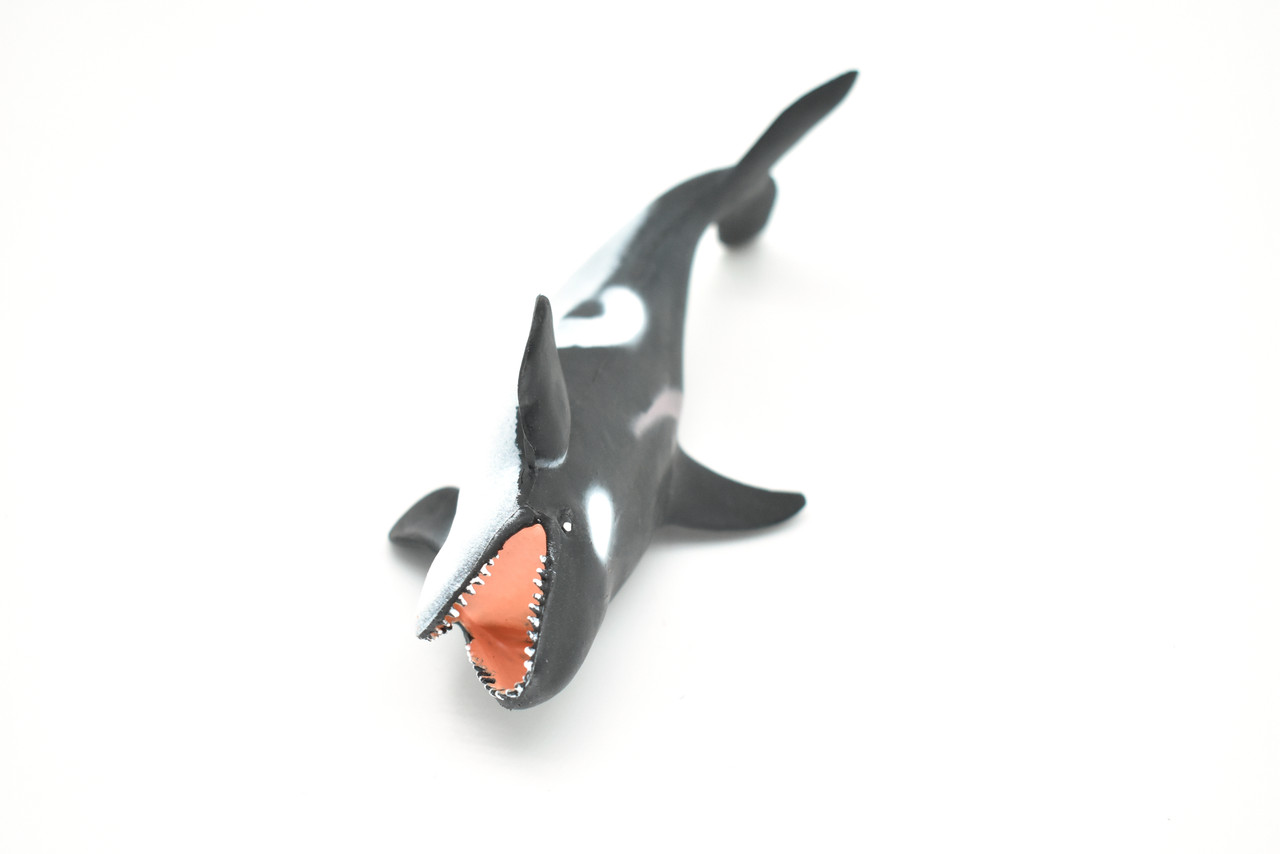 Orca, Killer Whale, Very Nice Rubber Replica  6" -  F472 B4