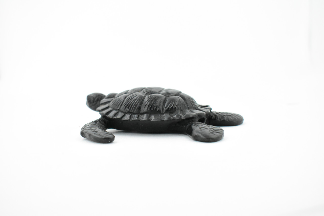 Sea Turtle, Realistic Hand Made Resin, Figure, Lifelike Model, Figurine, Replica, Gift, Also can Hang on Wall,      4"    TH56 BB69