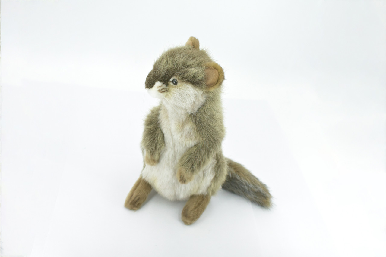 Squirrel, Ground Squirrel, Stuffed Animal, Educational,  Plush Rodent, Toy, Kids, Realistic Figure, Lifelike Model, Replica, Gift,     10"         F700 B95