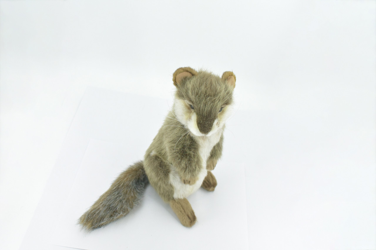 Squirrel, Ground Squirrel, Stuffed Animal, Educational,  Plush Rodent, Toy, Kids, Realistic Figure, Lifelike Model, Replica, Gift,     10"         F700 B95