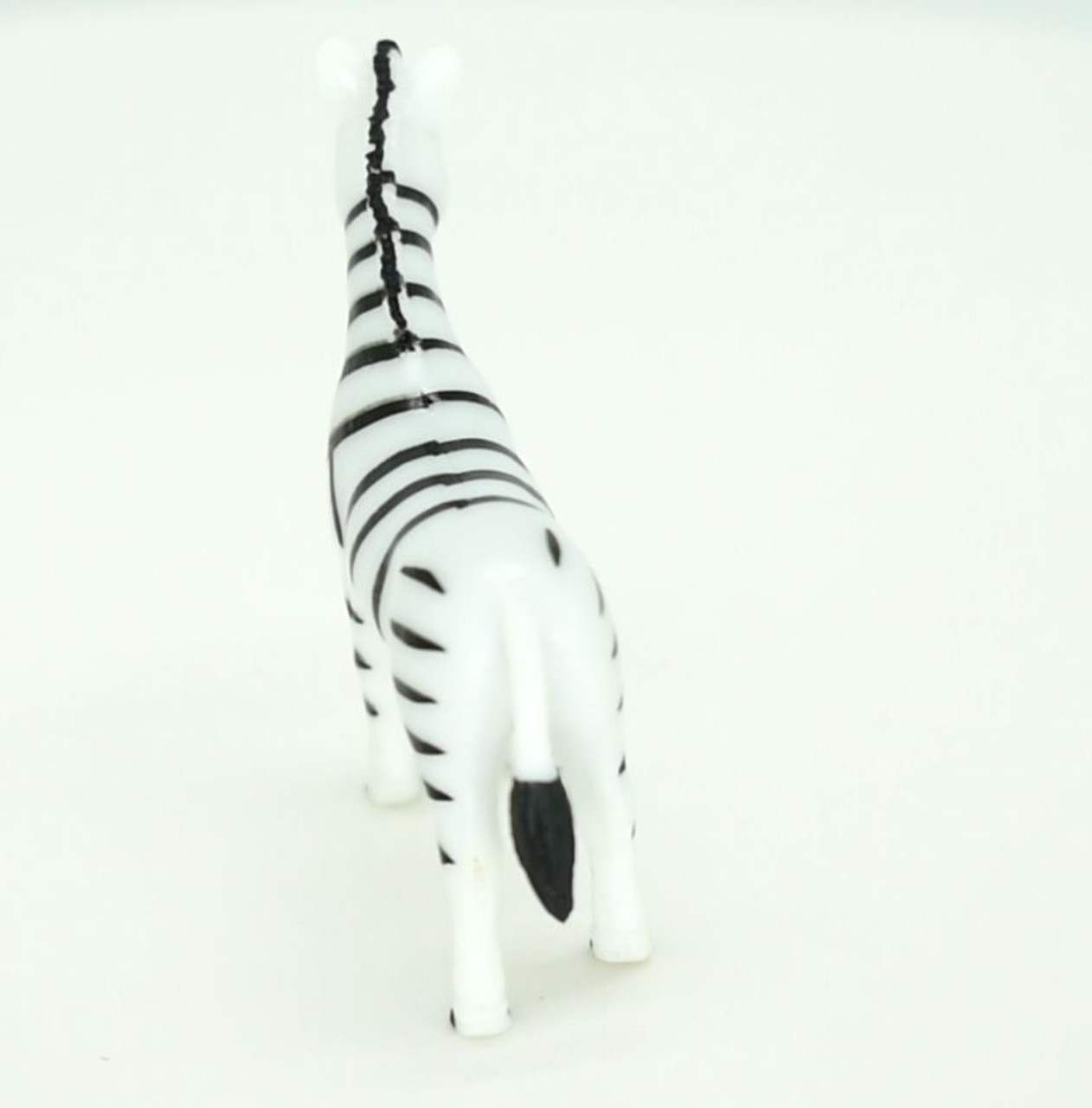 Zebra, Plastic Toy Animal, Kids Gift, Realistic Figure, Educational Model, Replica, Gift,         2 1/4 "    F762 B306