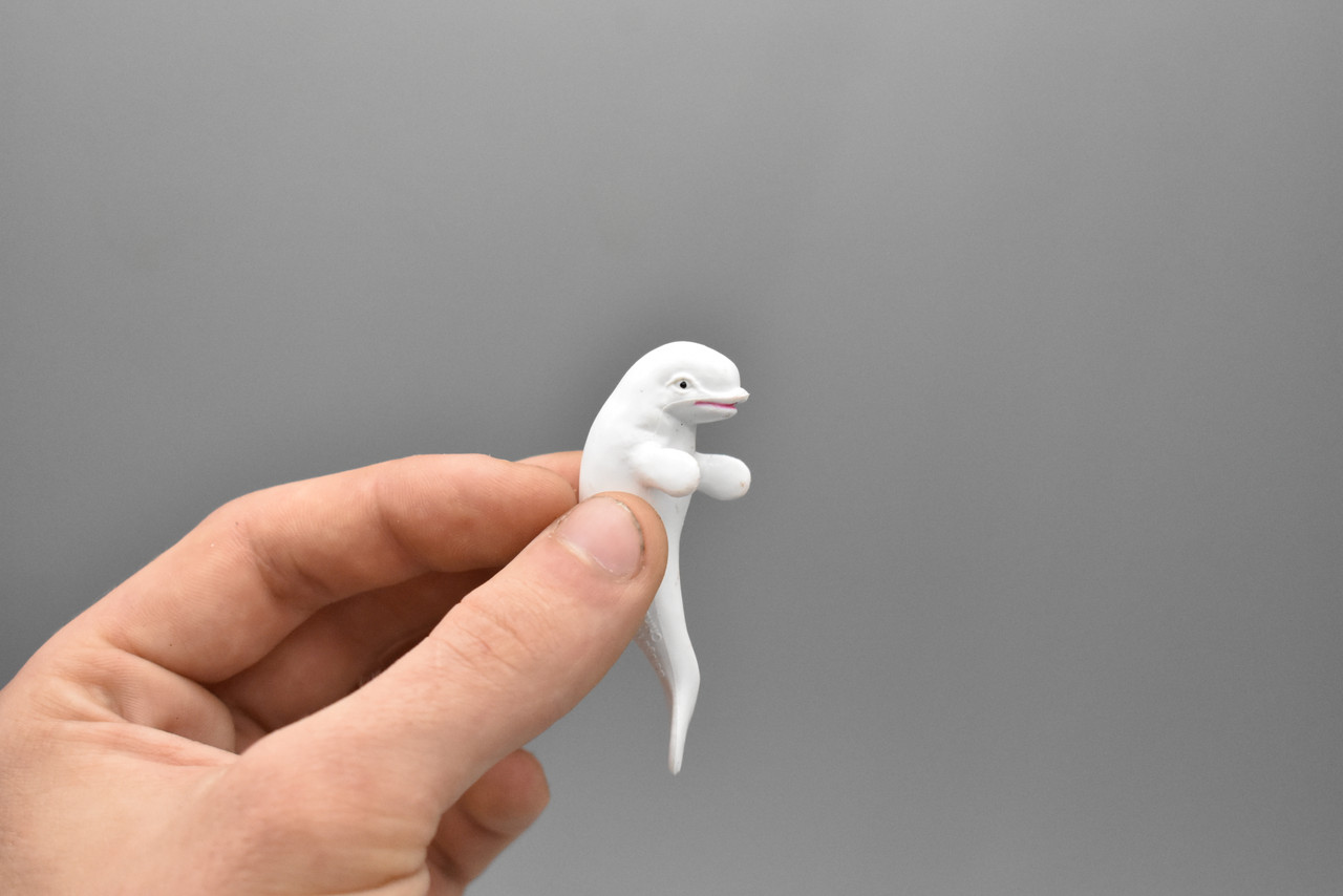 Beluga Whale Playful Calf, ~ Plastic Replica ~ F7024-B67