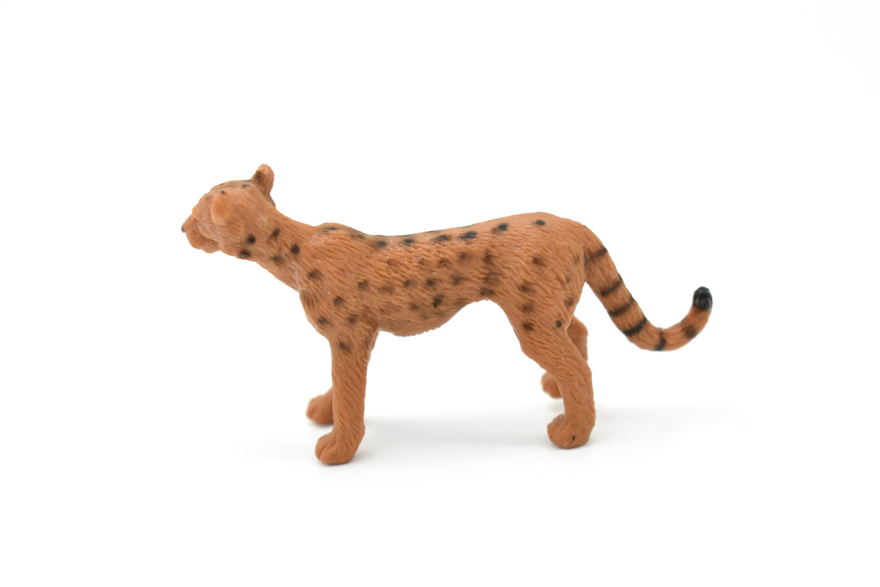 Cheetah Realistic Toy Model Plastic Replica Animal Kids Educational Gift   3" F7027 B26