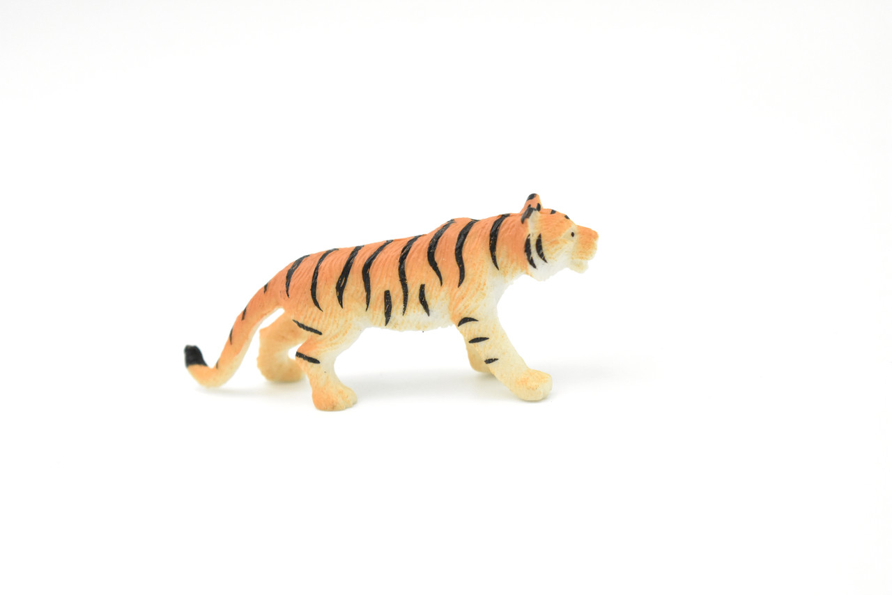 Tiger, Realistic Toy Model Plastic Replica Animal Kids Educational Gift  2.75"  F7032 B26