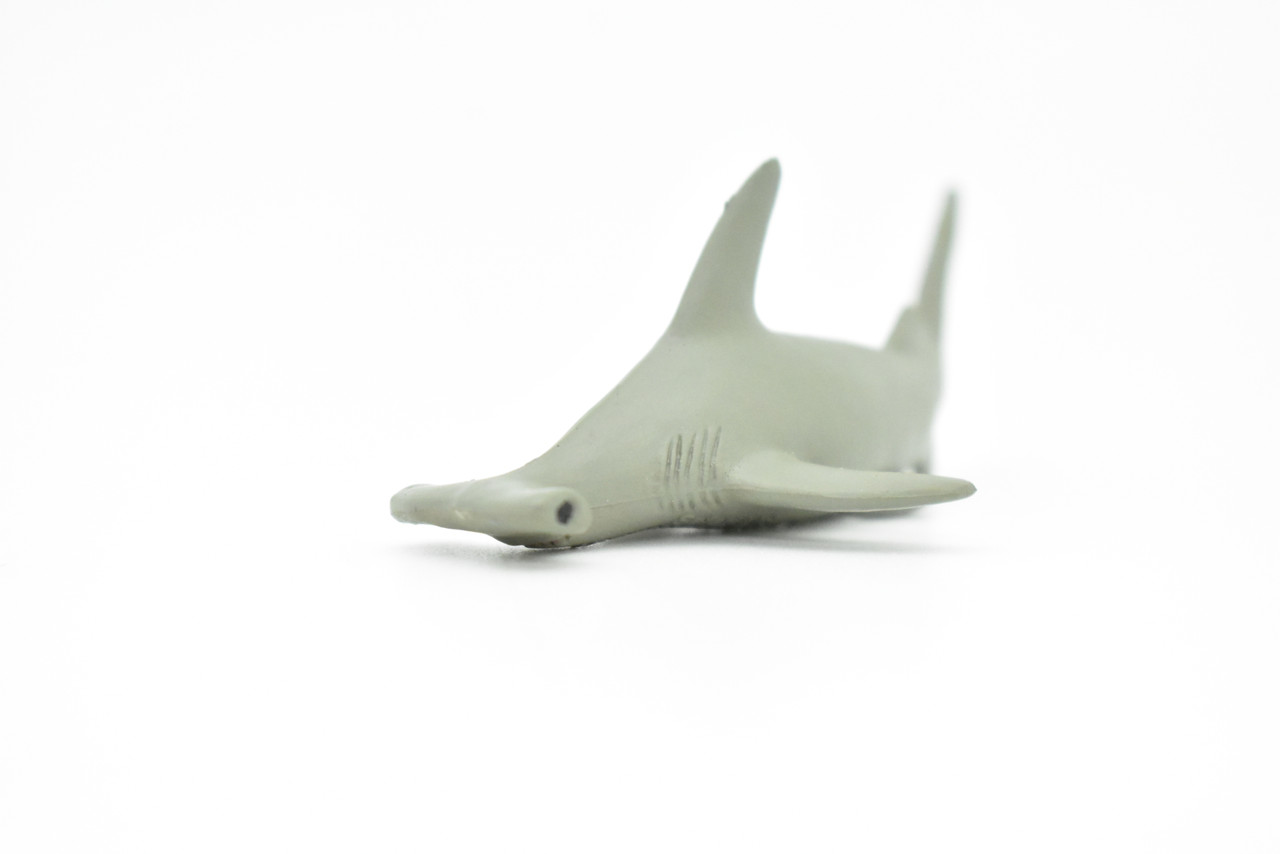 Hammerhead Shark, Curved Very Nice Plastic Replica   2 1/2"   ~   F7034-B54