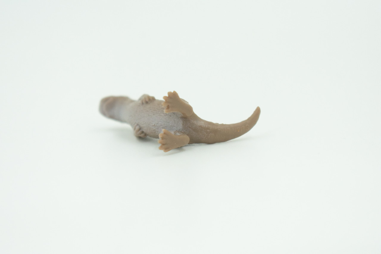 River Otter Standing, Very Nice Rubber Animal, Educational, Hand Painted, Realistic Figure, Lifelike Design, Toy, Kids, Gift,     2 Inches.   F7047 B30