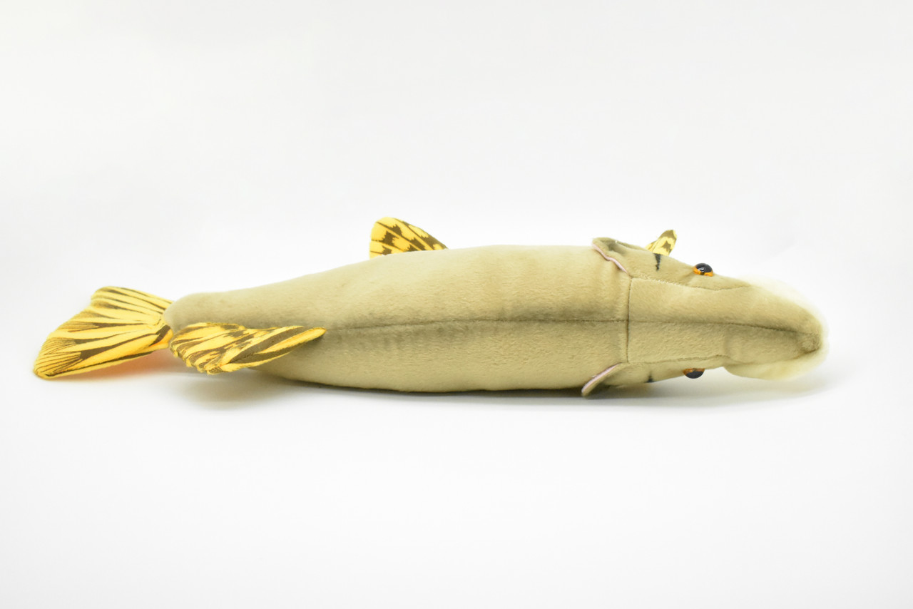 Great Northern Pike Plush Toy, Realistic Stuffed Animal, Soft Plush Fish, Stuffed Fish, Educational, Toy, Kids, Fishing Gift,     17"     F1605 BB56