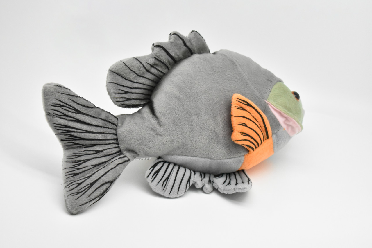 Sunfish, Bluegill, Bream, Fish, Stuffed Animal, Educational, Realistic Figure, Lifelike Model, Replica, Gift, Very Nice Plush Animal          12 1/2"      F2411 BB54