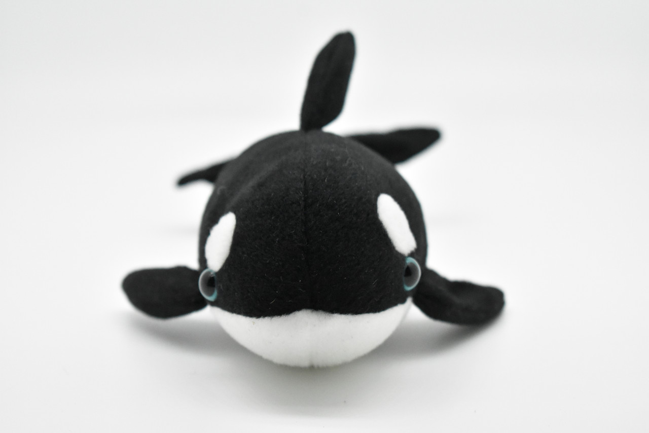 Orca, Killer Whale, Realistic, Lifelike, Stuffed, Ocean, Mammal, Soft, Toy, Educational, Animal, Kids, Gift, Very Nice Plush Animal      10" 