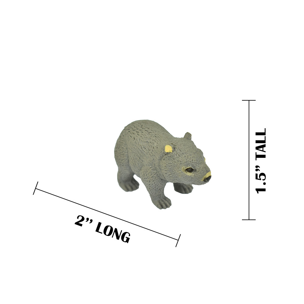 Wombat, ~ Very Nice Plastic Replica 2