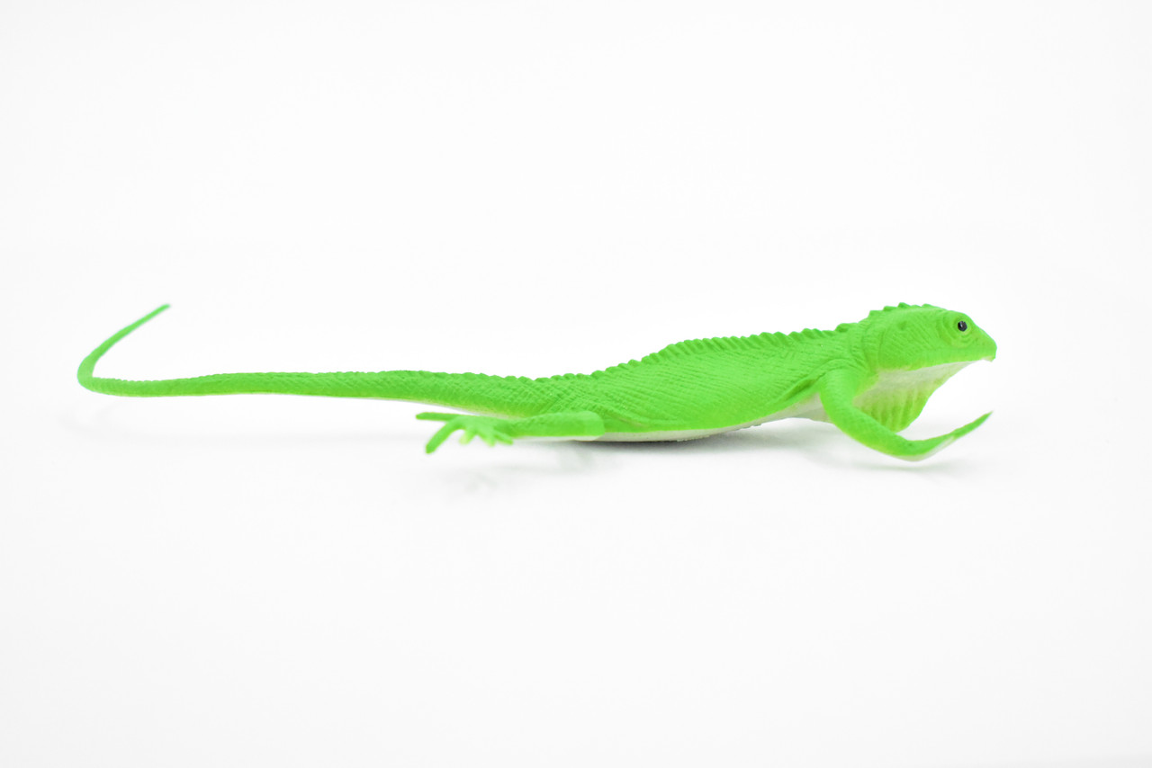 Iguana, Lizard, Rubber Reptile, Toy, Educational, Realistic, Figure, Lifelike Model, Figurine, Replica, Gift,     5"     F6103 B381