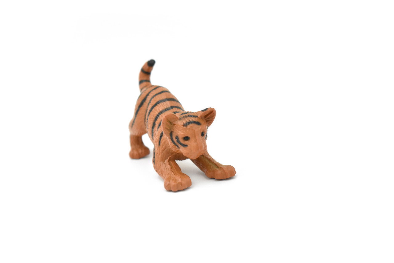 Tiger Cub, Playing Realistic Toy Model Plastic Replica Animal Kids Educational Gift  2.5" F240 B206