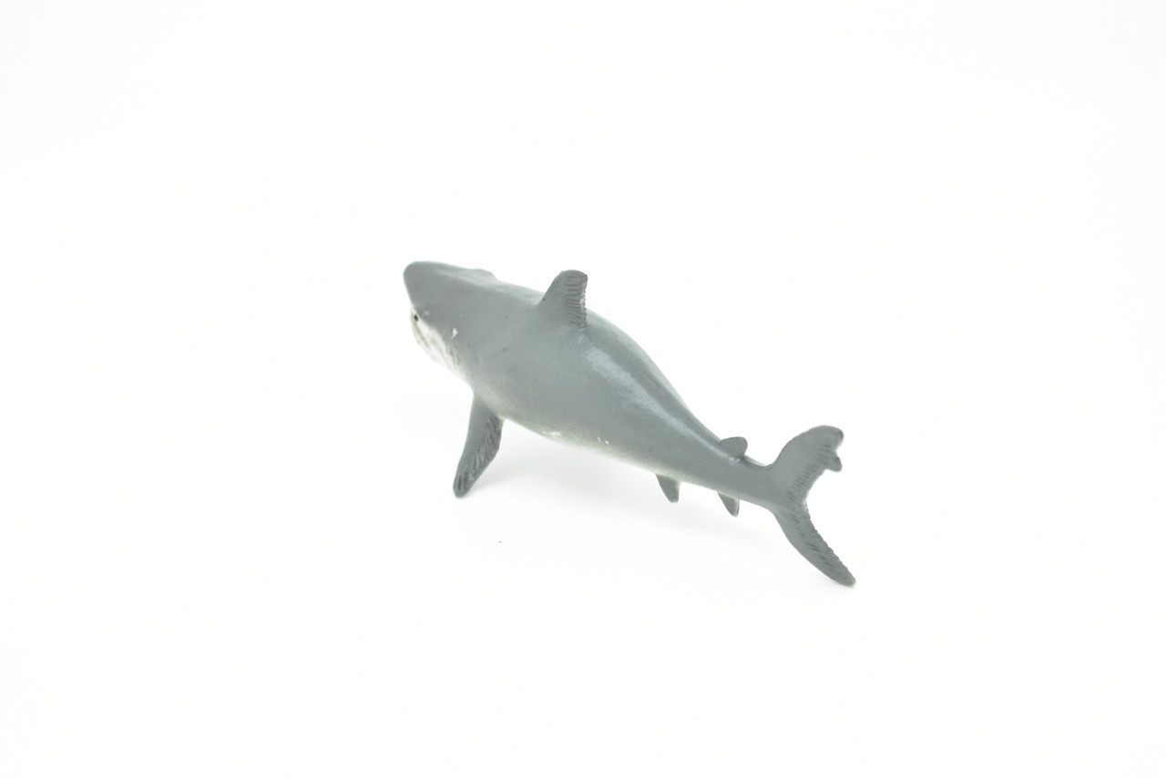 Great White Shark, Very Nice Rubber Replica    5"    ~   F6014-B377