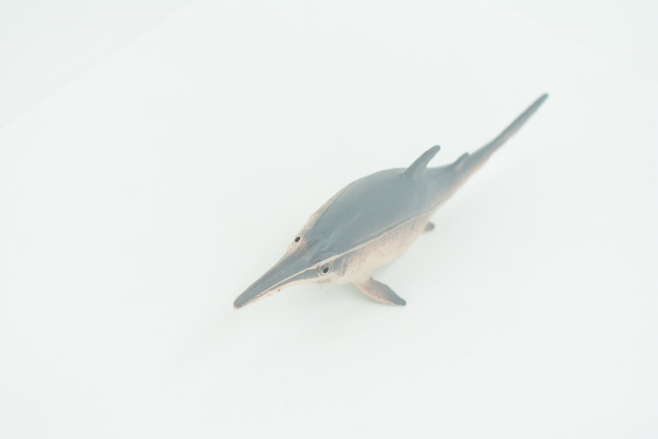 Sawfish Shark, Carpenter sharks, Saltwater, Rubber Fish, Realistic, Figure, Model, Replica, Toy, Kids, Educational, Gift,       5 1/2"    F6028 B378