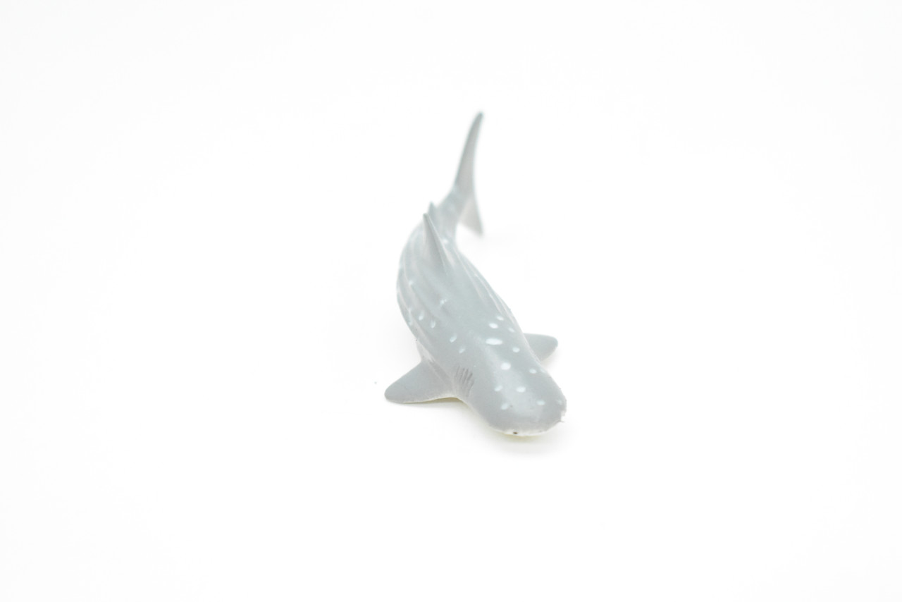 Whale Shark, Curved, Very Nice Plastic Replica    3"   ~    F0007-B23