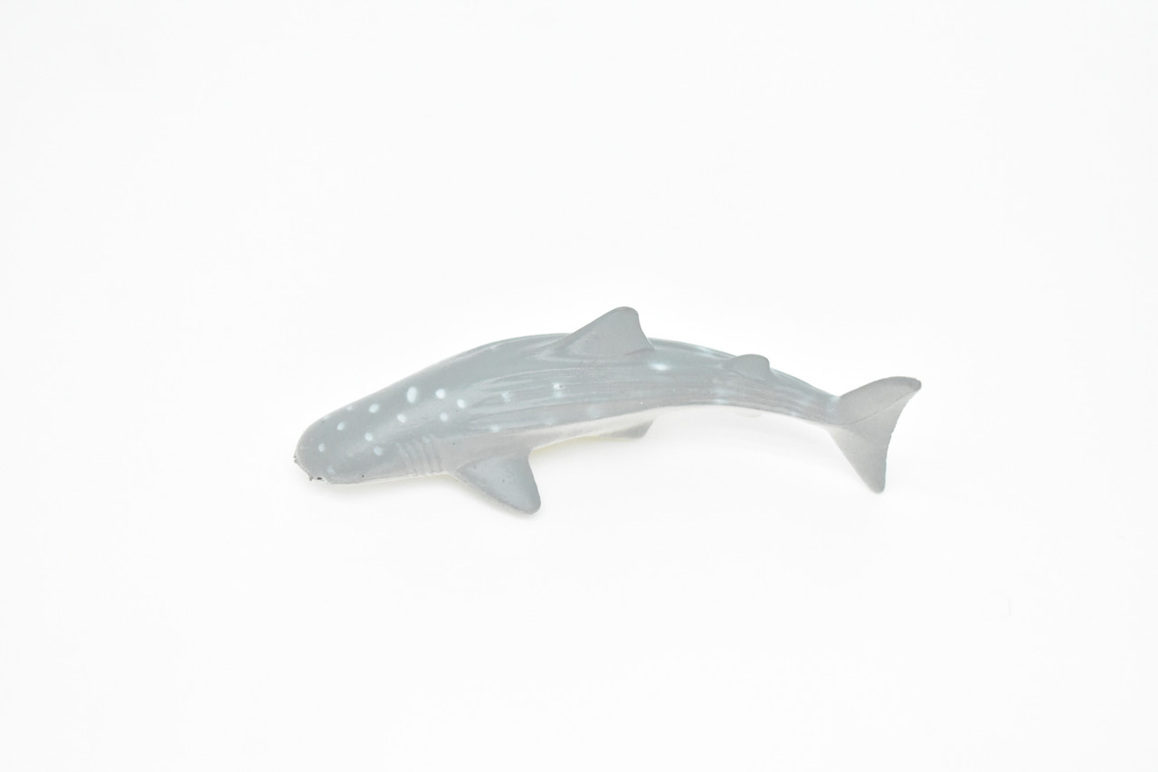 Whale Shark, Curved, Very Nice Plastic Replica    3"   ~    F0007-B23