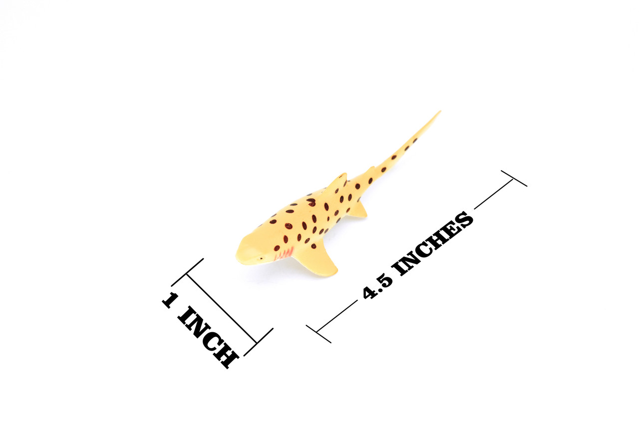 Zebra Shark, Very Nice Plastic Replica     4 1/2"  ~   F0016-B22