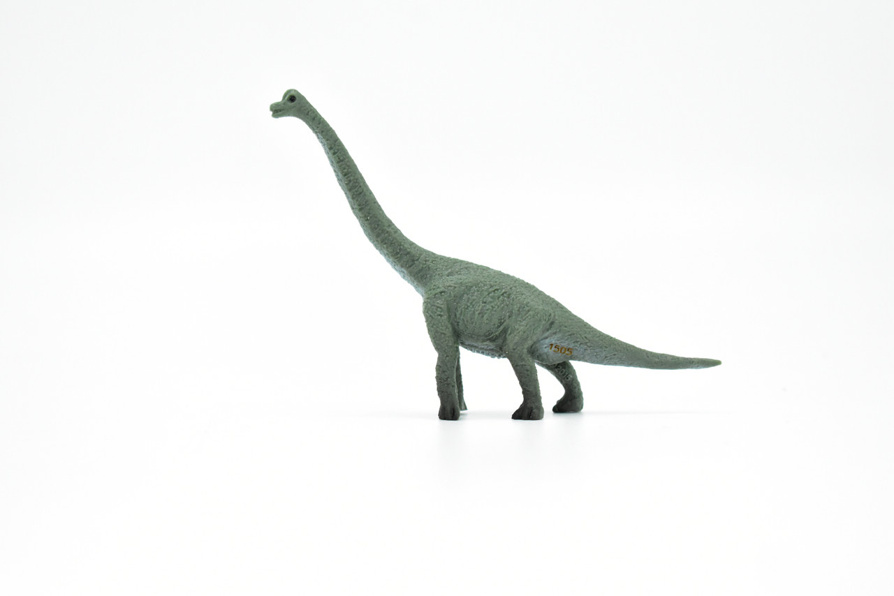 Brachiosaurus Dinosaur, Museum Quality, Animal, Educational, Realistic Hand Painted, Figure, Lifelike Model, Vintage Replica, Toy, Gift,    4 Inches.    F8100 B117
