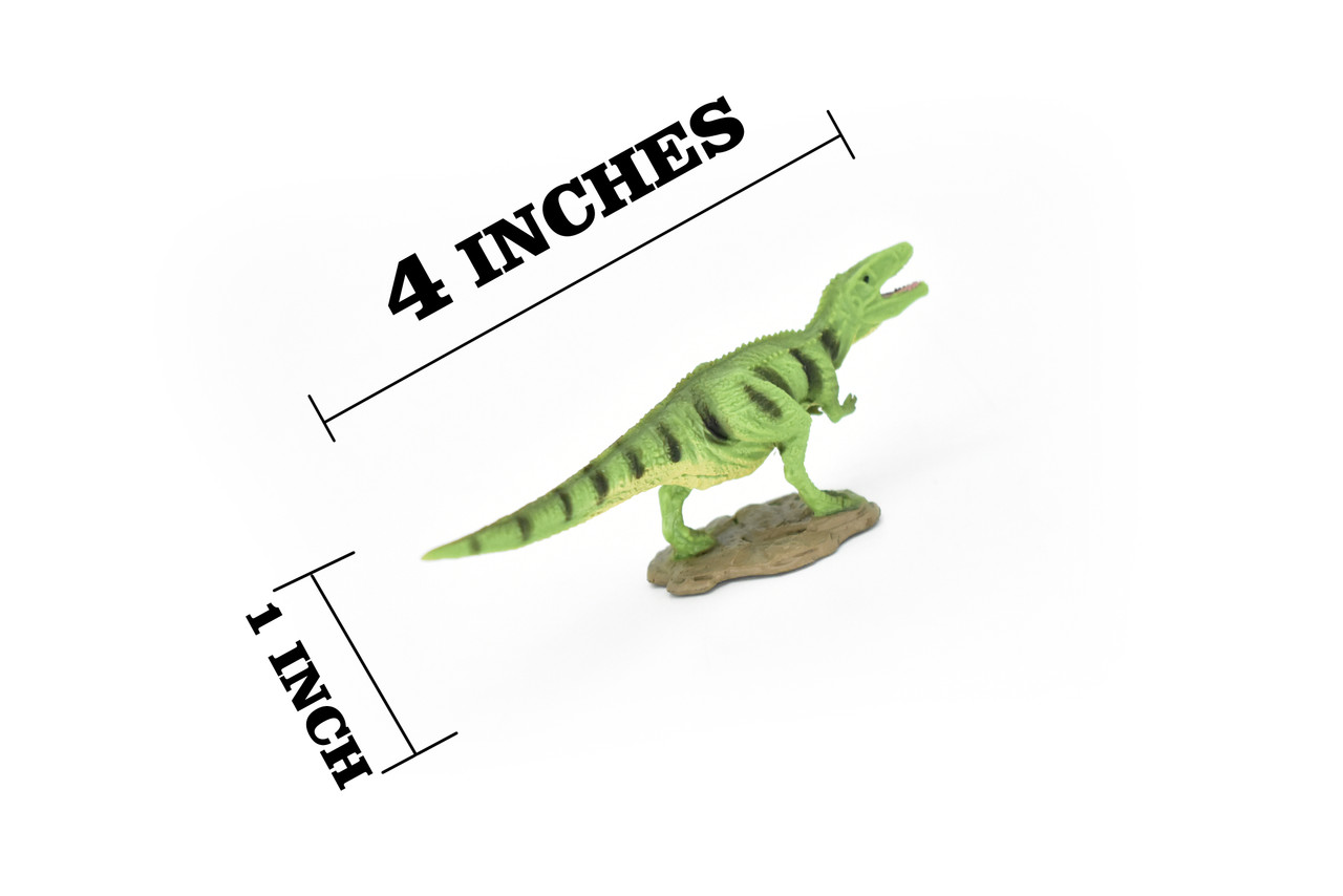 Gigantosaurus Dinosaur, Museum Quality, Animal, Educational, Realistic Hand Painted, Figure, Lifelike Model, Vintage Replica, Toy,  4 Inches.