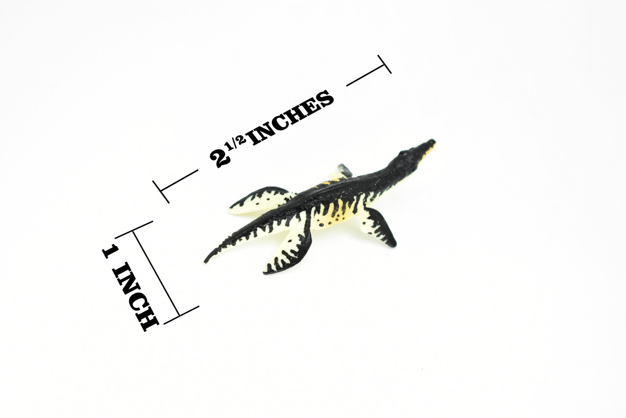 Liopleurodon Dinosaur, Very Nice Plastic Replica    2 1/2"    F8104-B117